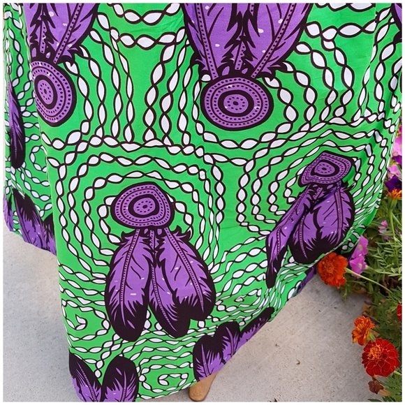 Tribal Sensation Purple and Green - Picture 3 of 7